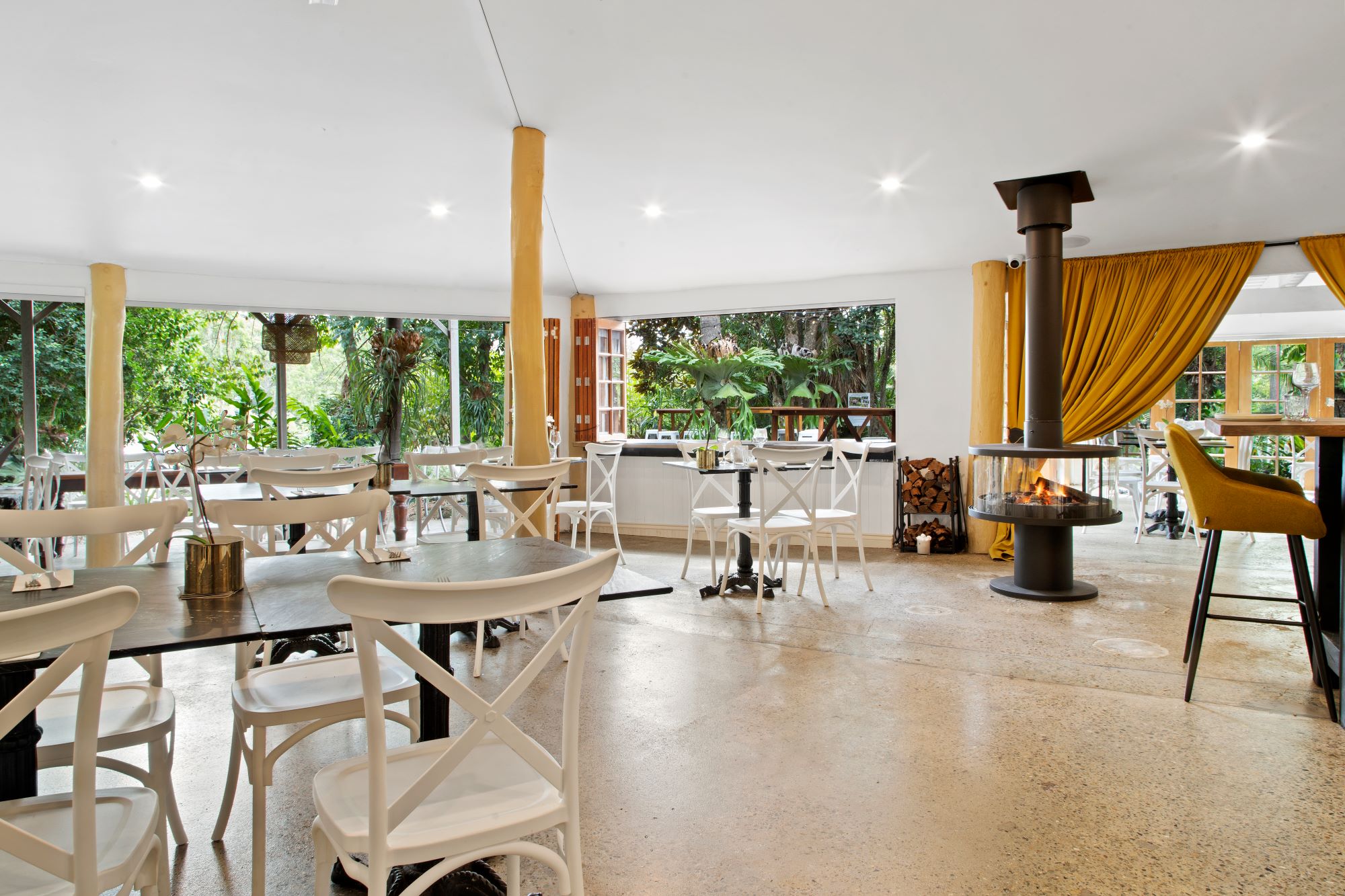 Lunch at Rainforest Restaurant